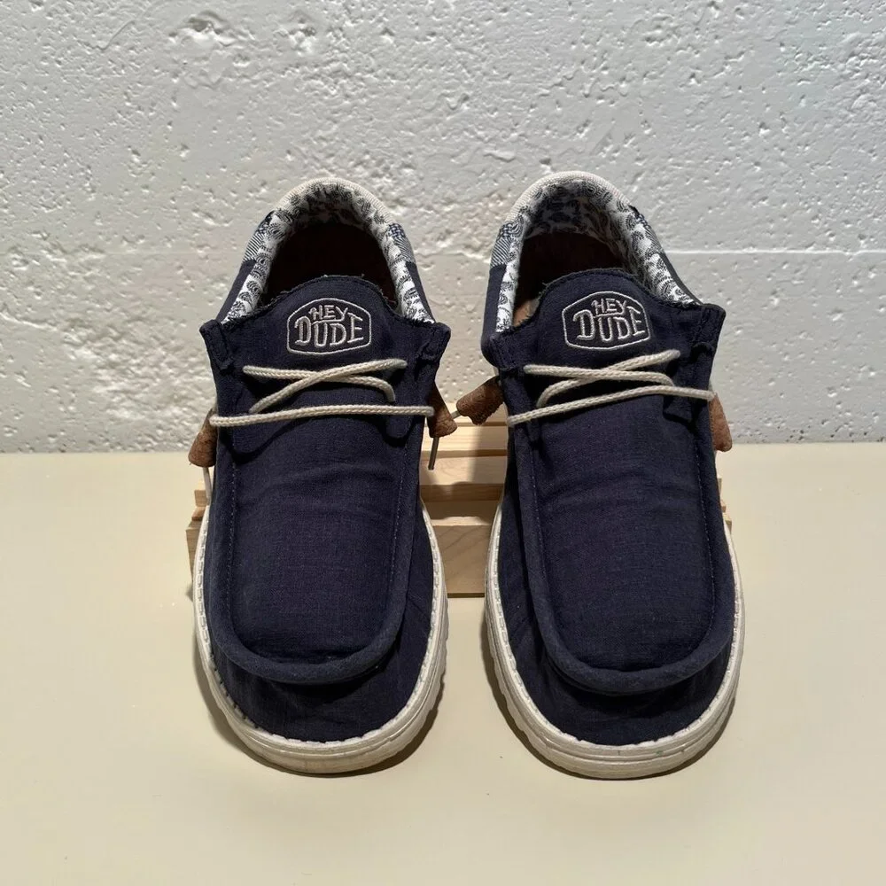 Hey Dude Men's Wally Craft Linen Casual Shoe - Picture 10 of 15